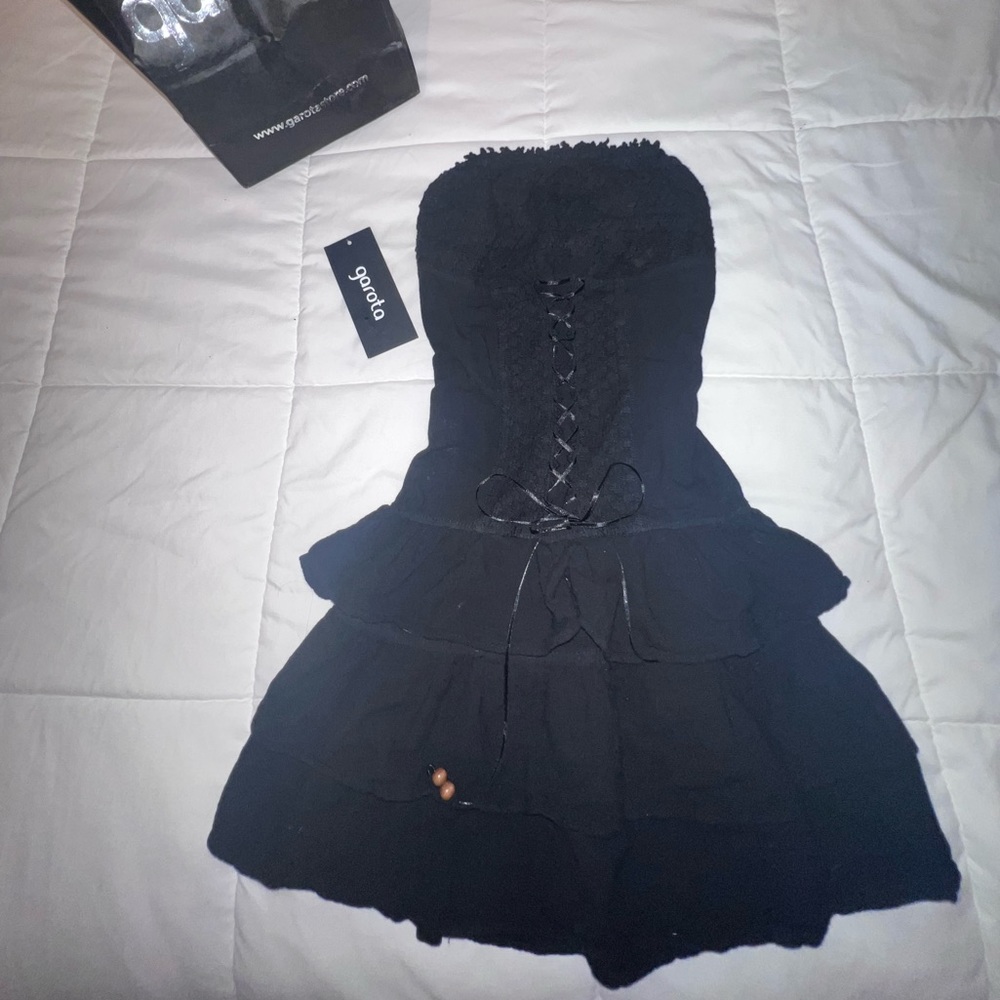 GAROTA New With Tags Gundda Romper Black Small